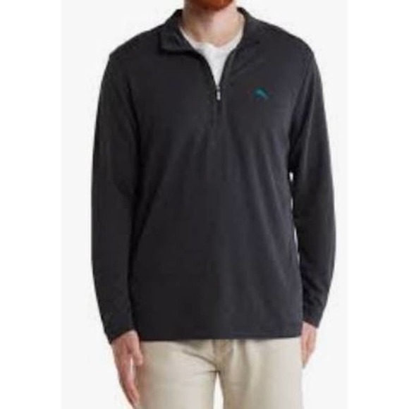 Tommy Bahama Men's Via Del Mar Half-Zip Sweater Shirt Long Sleeve Small New - Picture 1 of 6